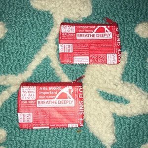 Coin pouches, new but didn’t come with a tag